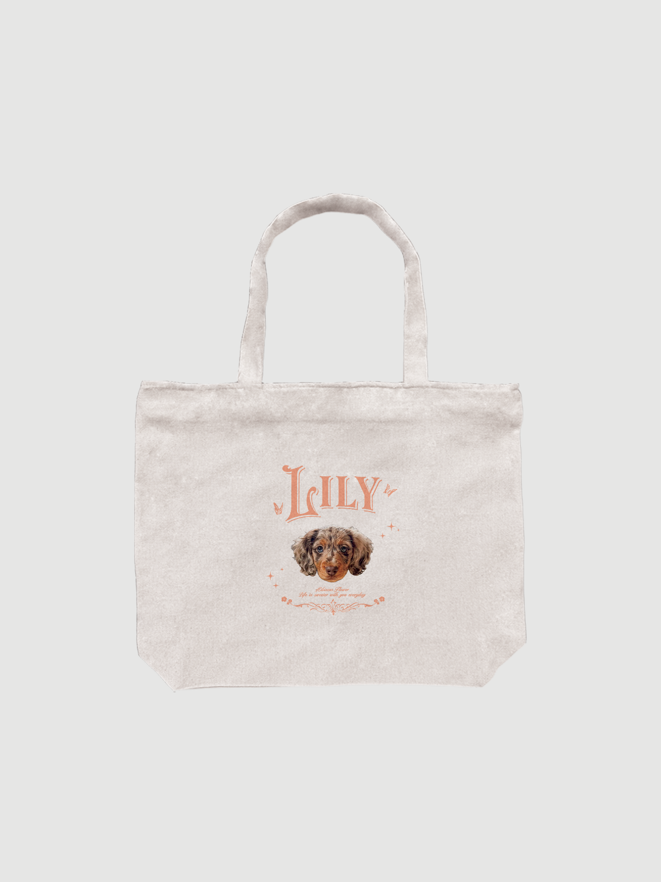 Fairytale Hibiscus Tote Bag