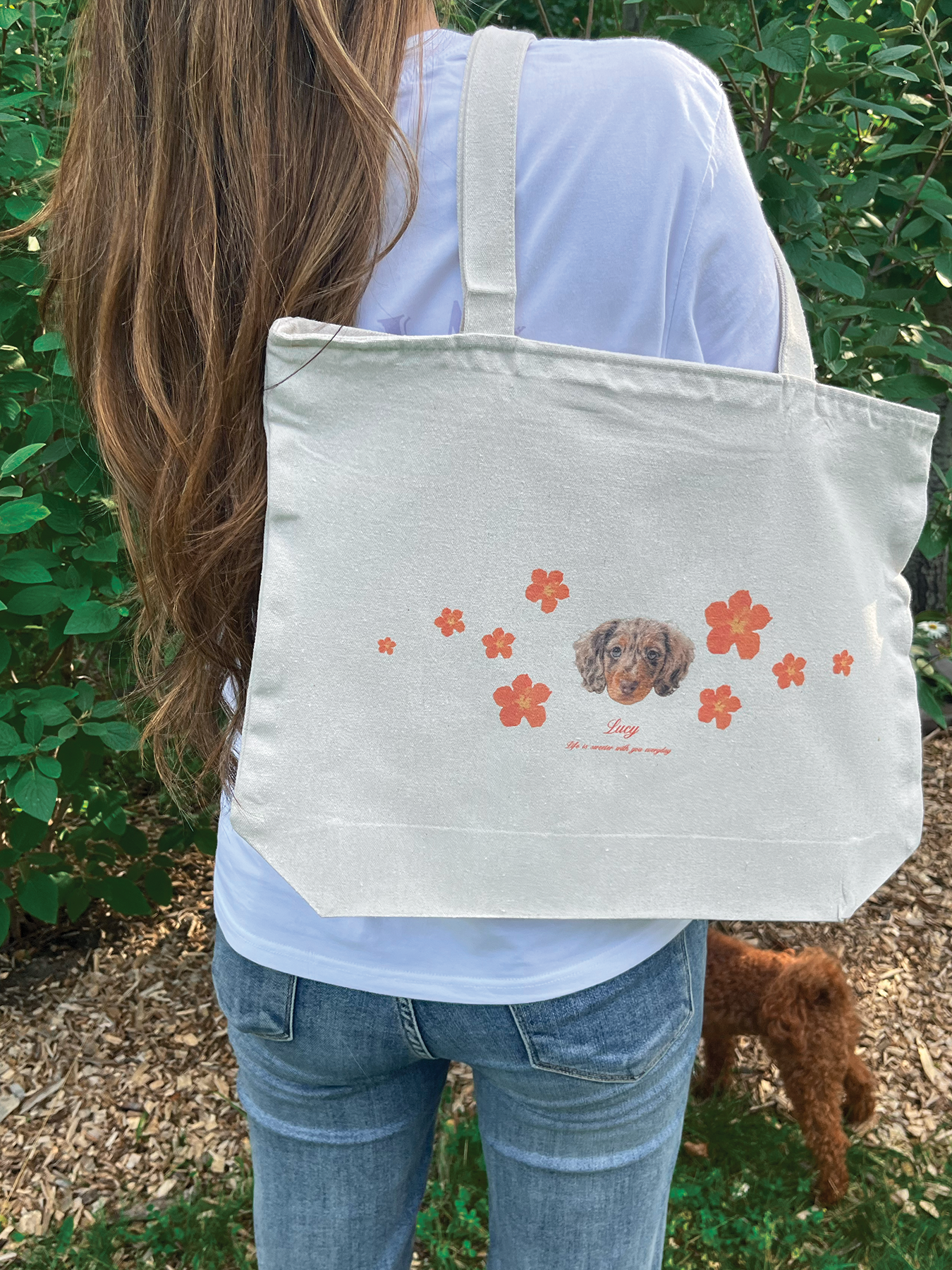 Hibiscus Tote Bag