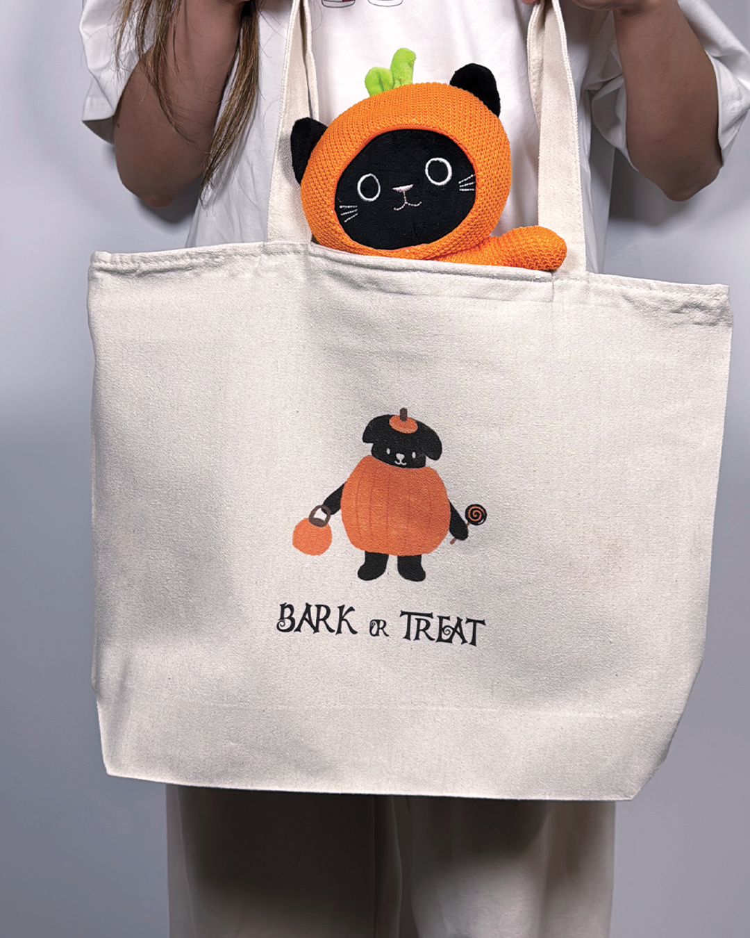 Bark or Treat Tote Bag