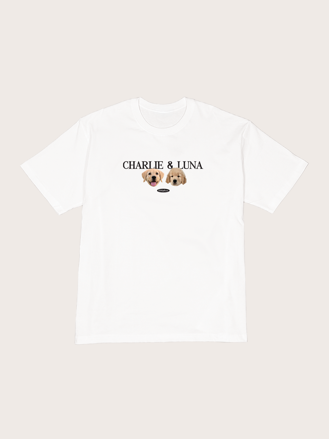 Everyday Tee (Two pets)