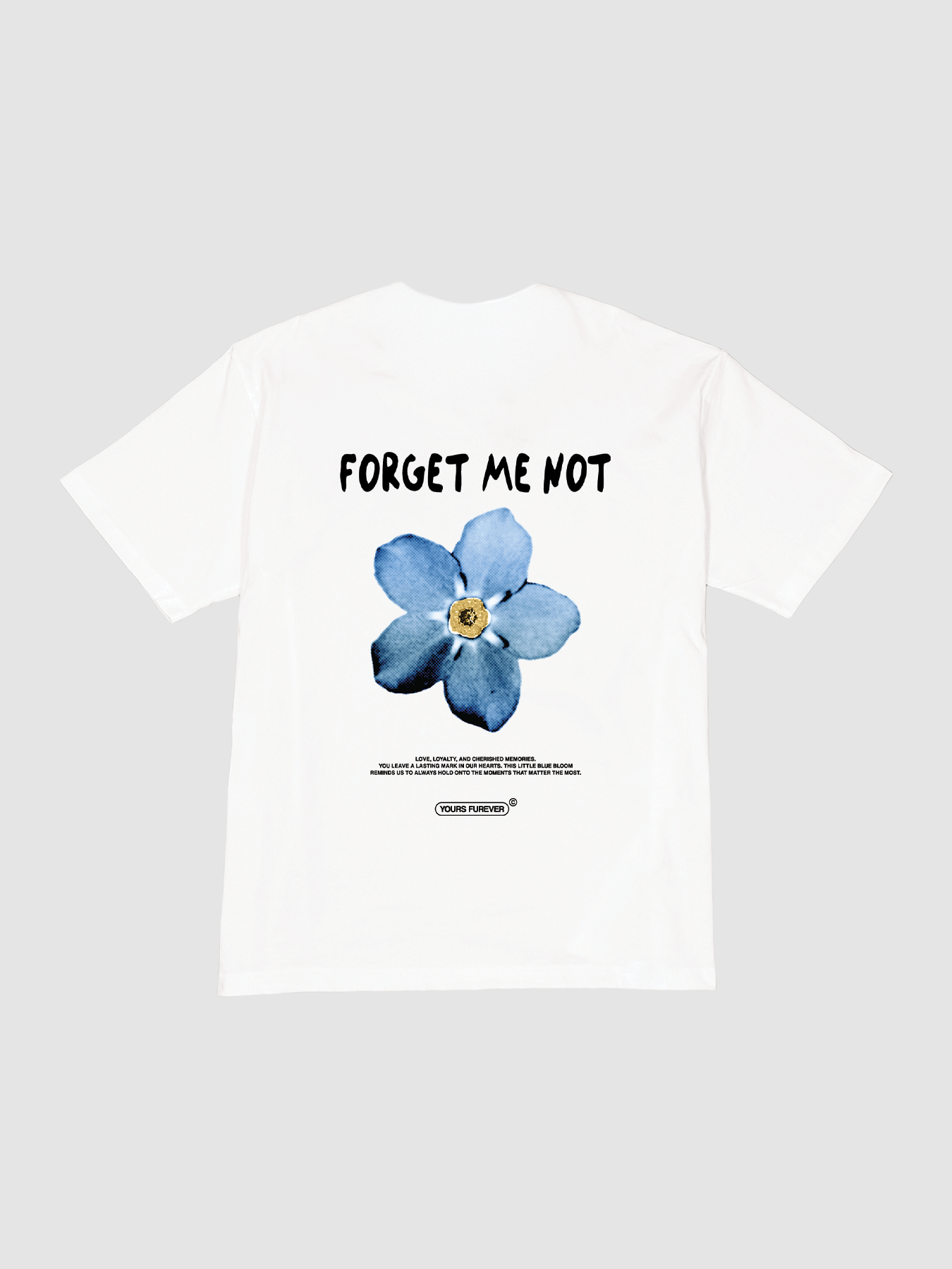 Blue Forget Me Not Tee
