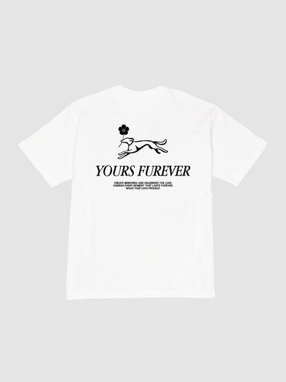 Flower dog tee