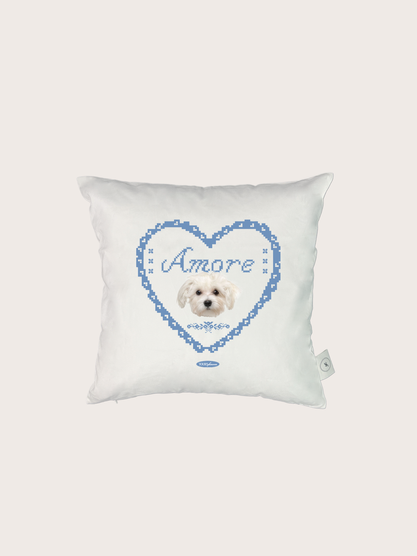 Amore Crochet Cushion