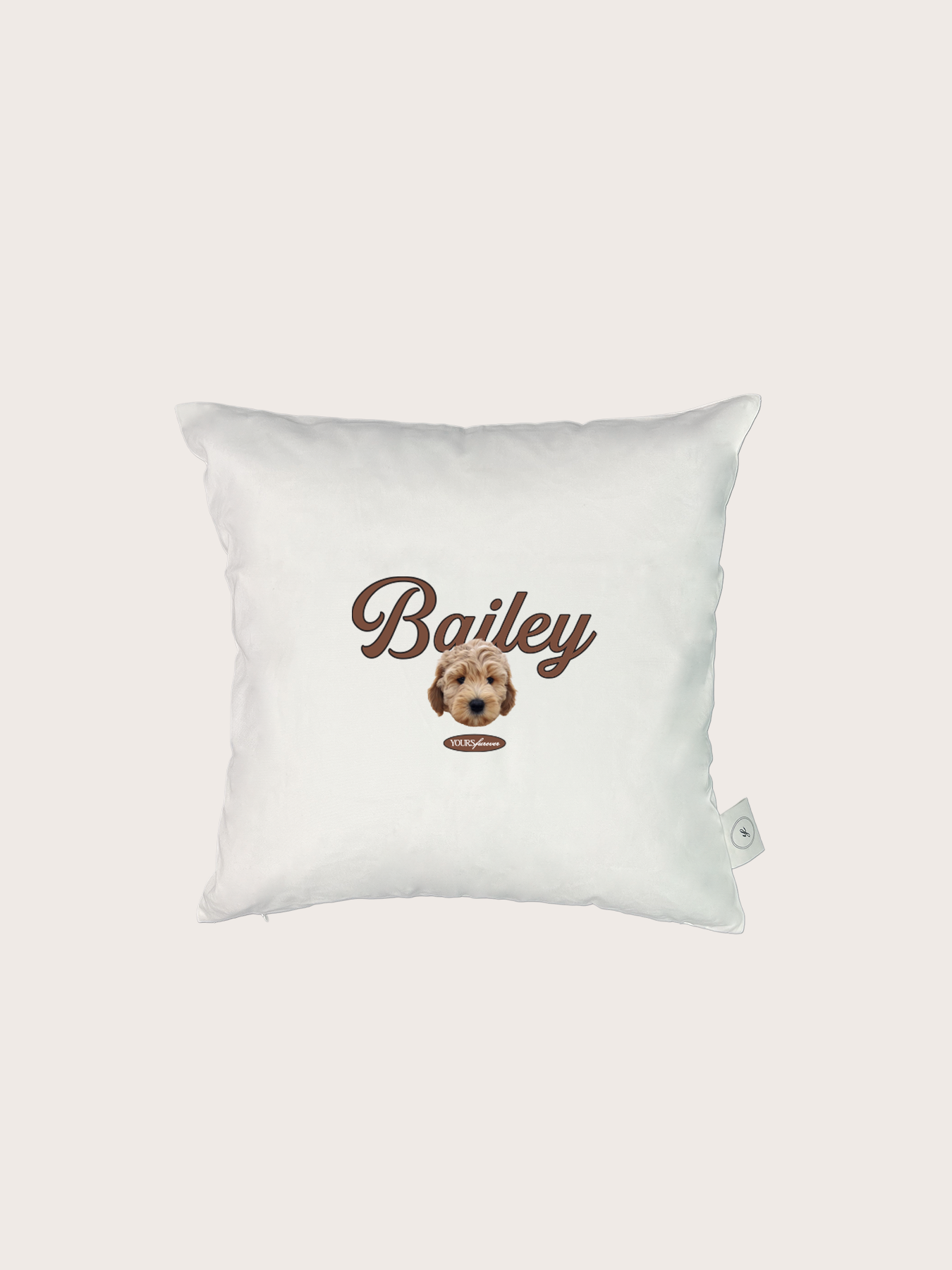 Classic Cushion (Cursive)