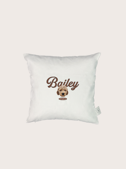 Classic Cushion (Cursive)