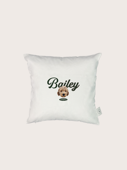 Classic Cushion (Cursive)