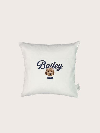 Classic Cushion (Cursive)