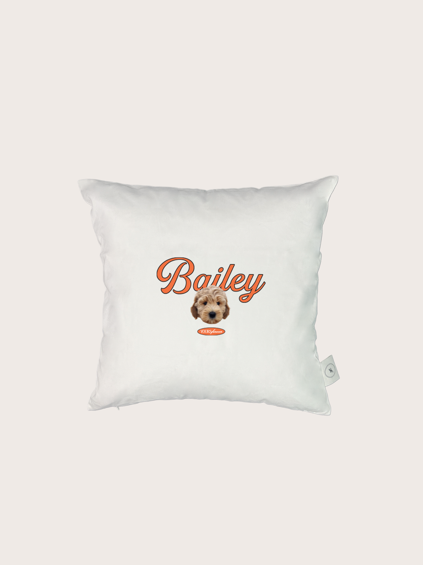 Classic Cushion (Cursive)