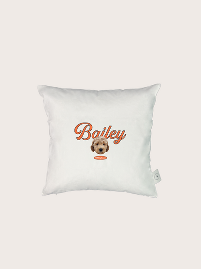 Classic Cushion (Cursive)