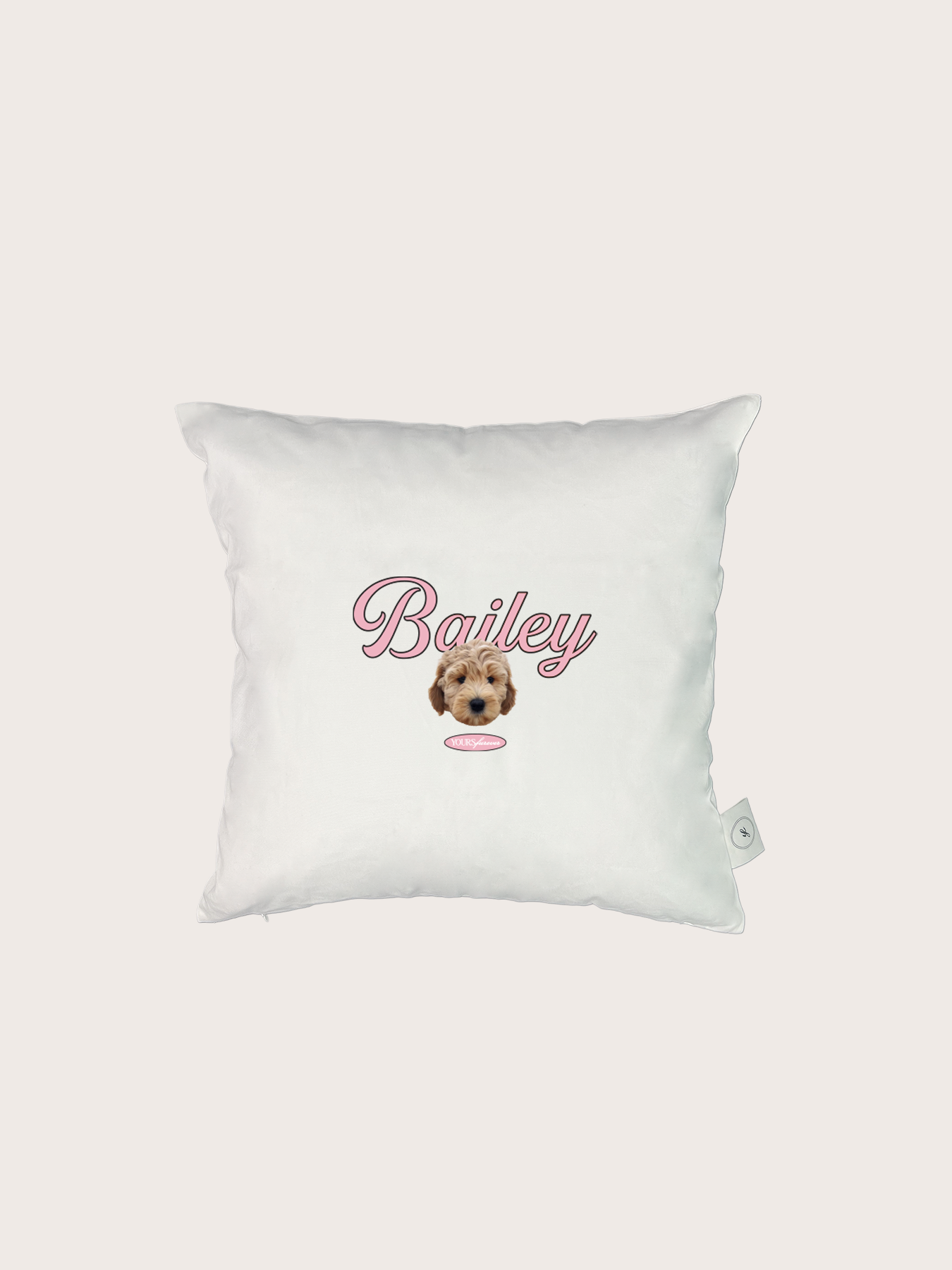 Classic Cushion (Cursive)