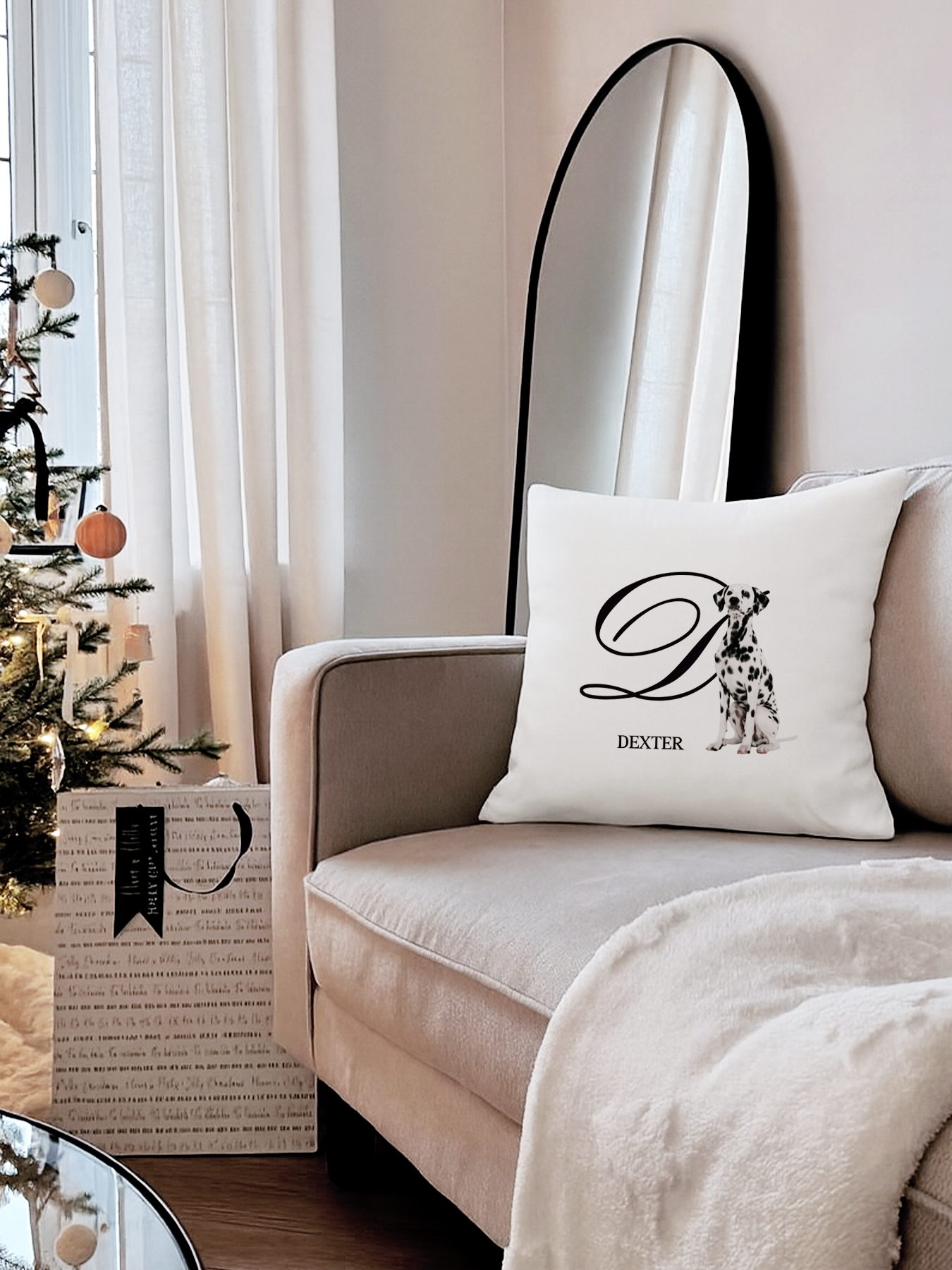 Letter Cushion (Cursive)