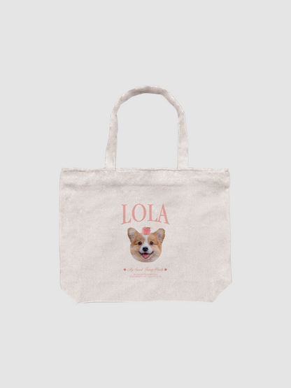 Peach Tote Bag