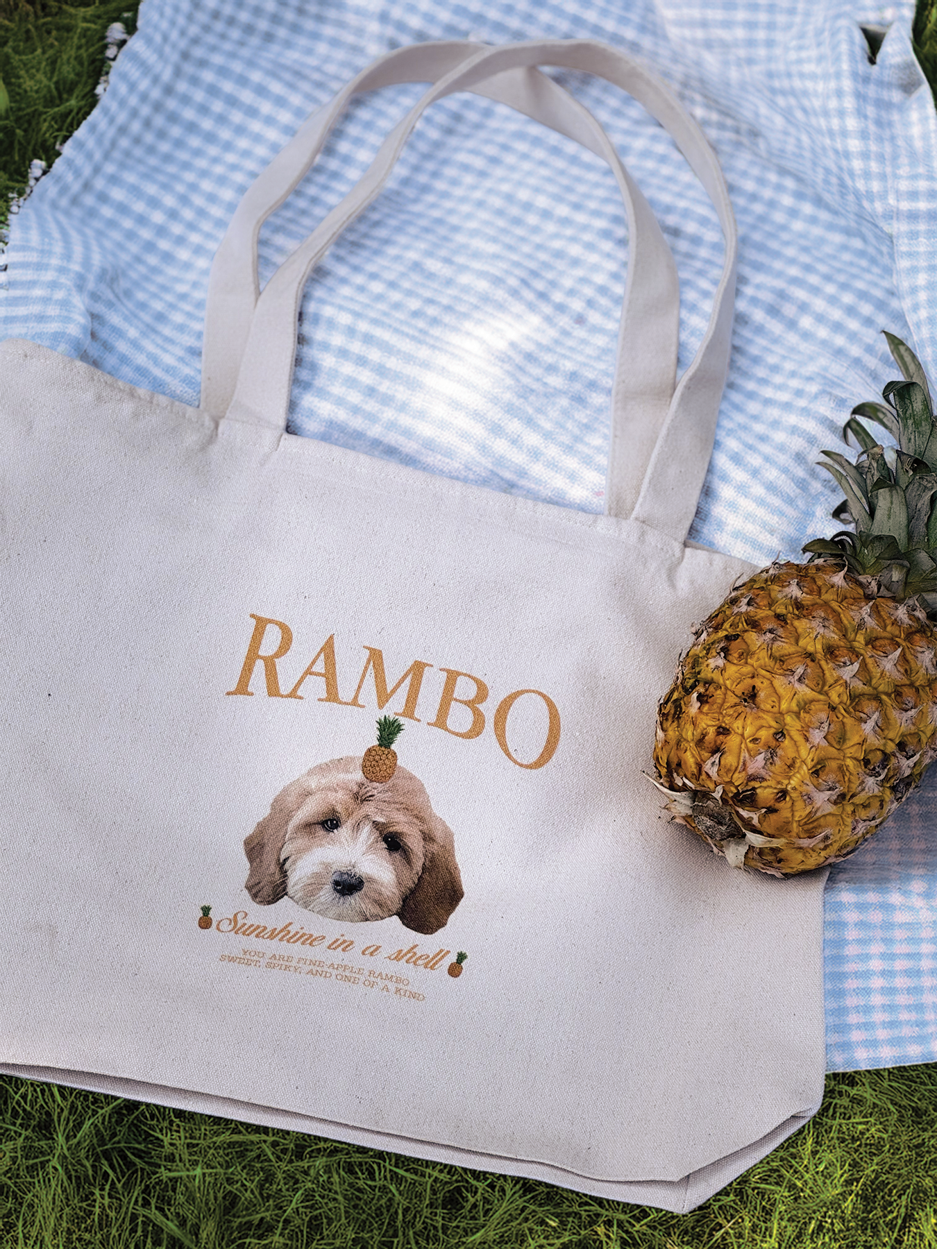 Pineapple Tote Bag