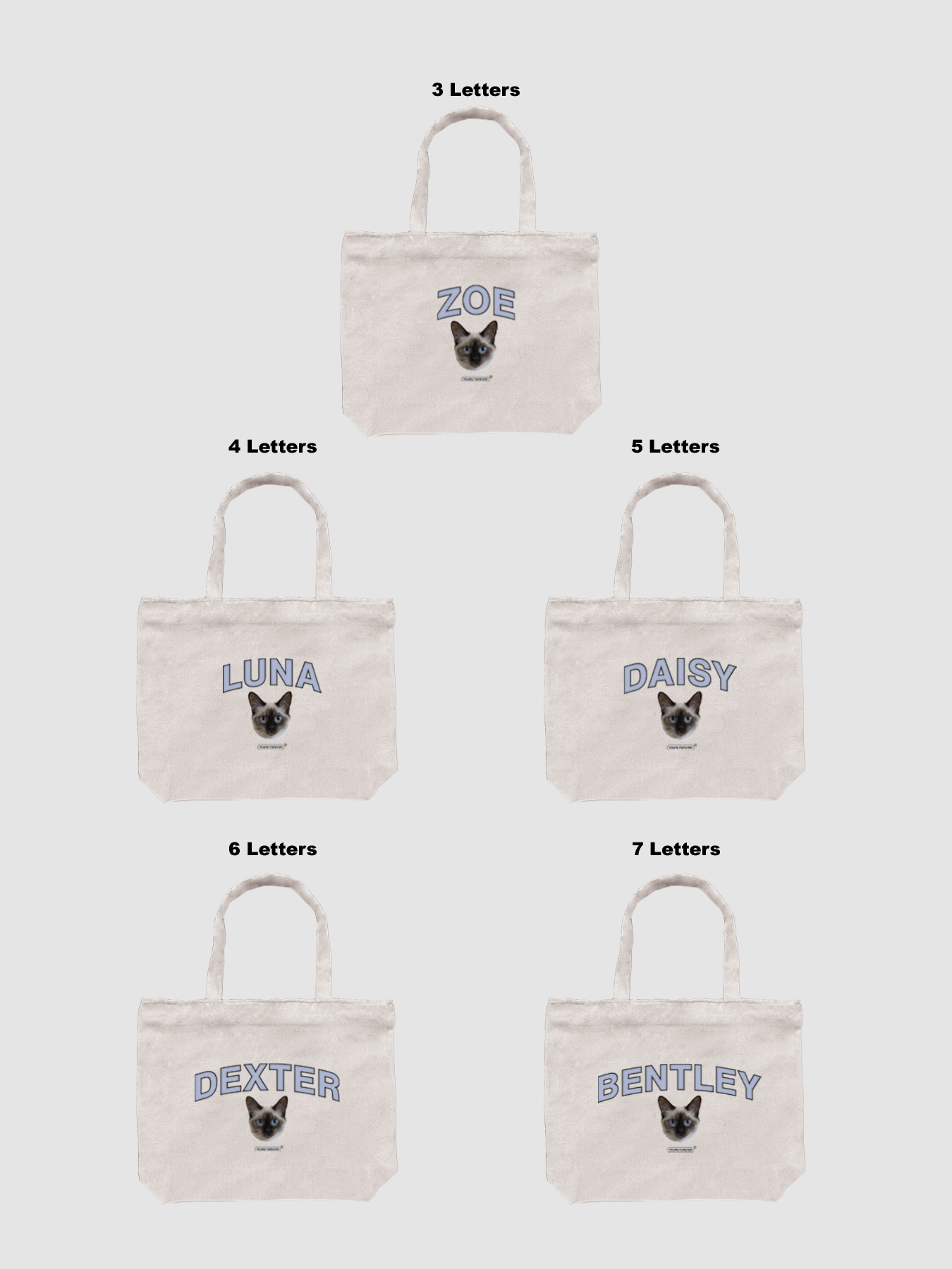 Classic Tote Bag (San serif)