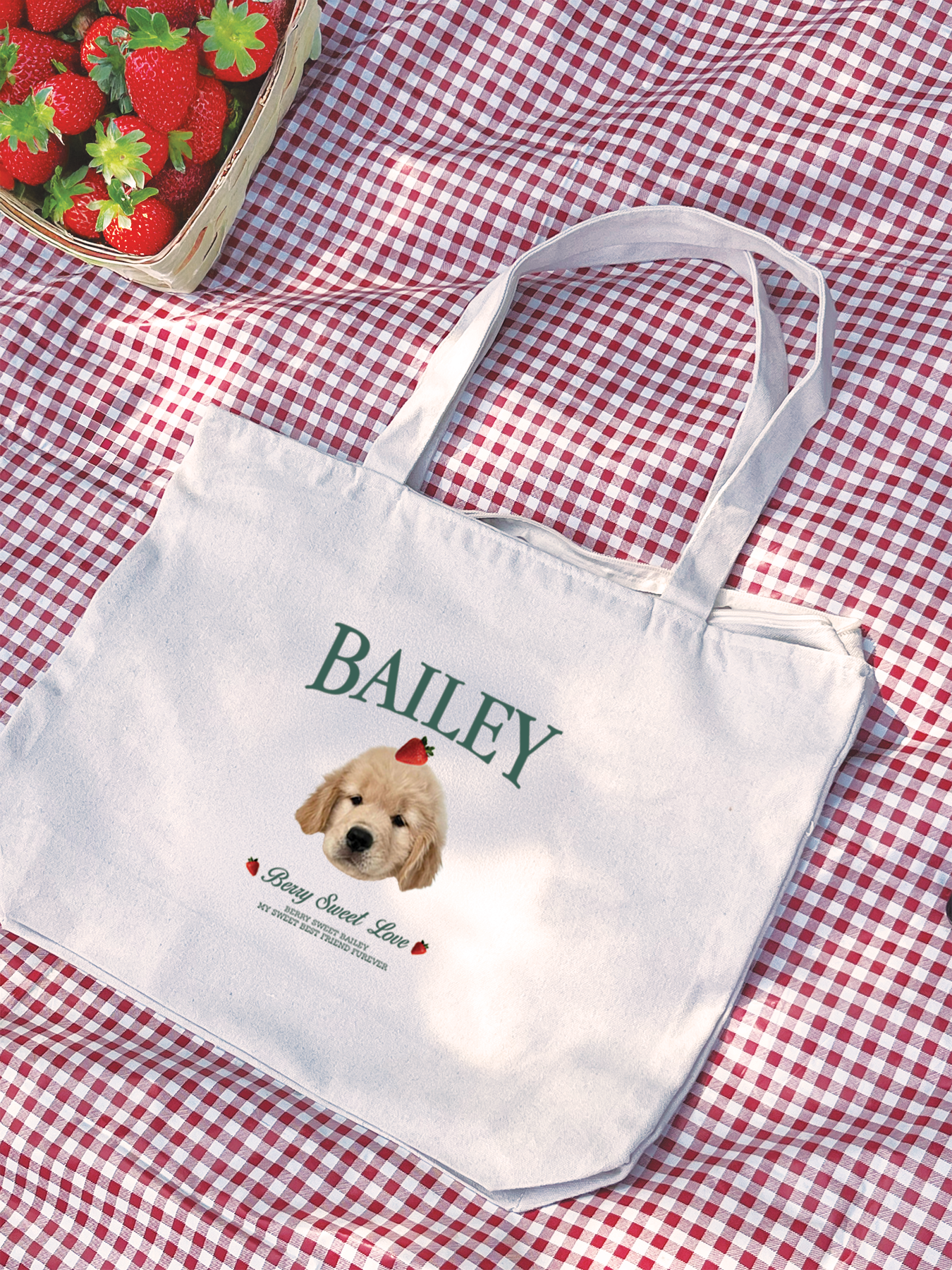 Strawberry Tote Bag