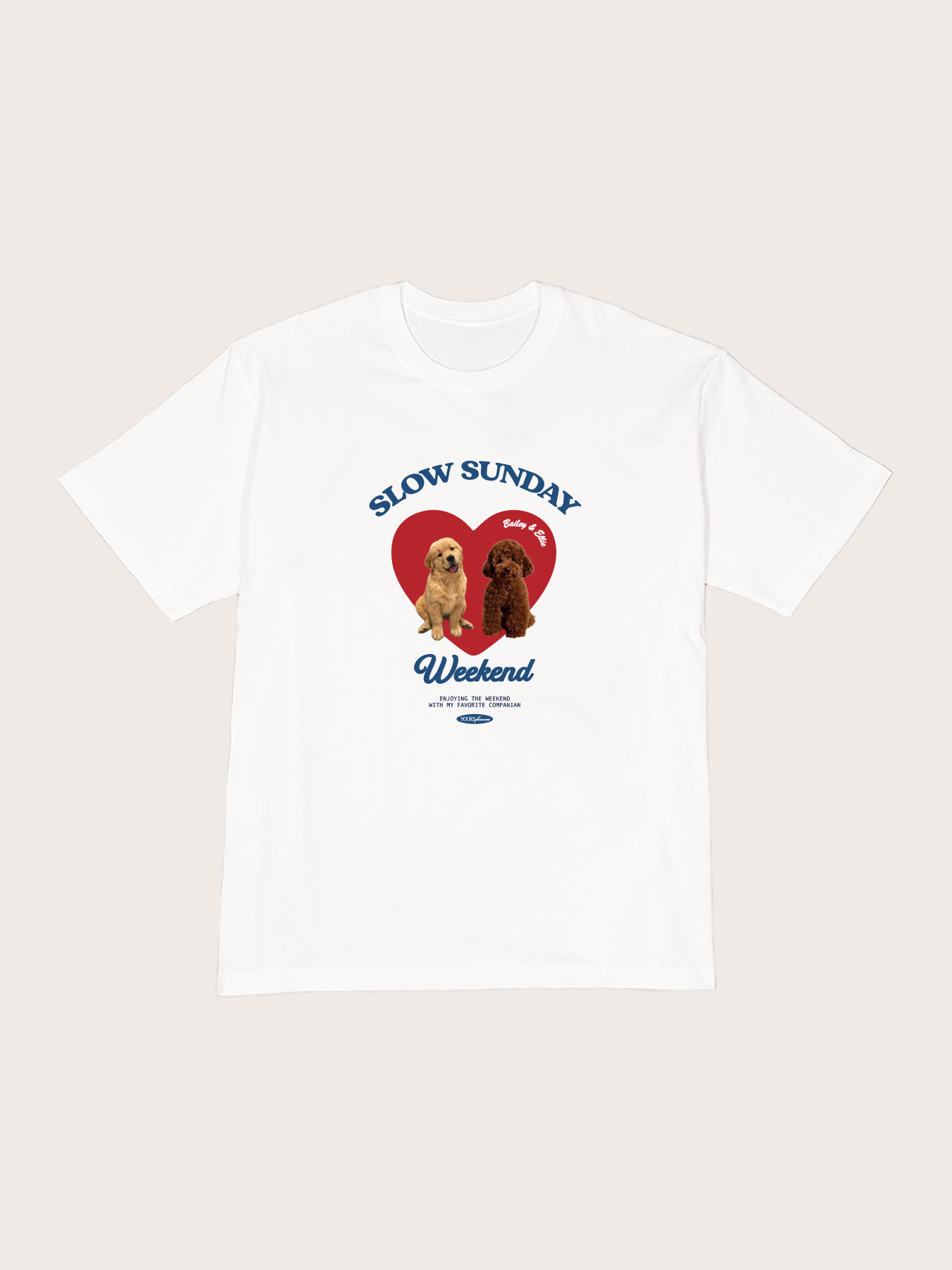 Sunday Tee (Two Pets)