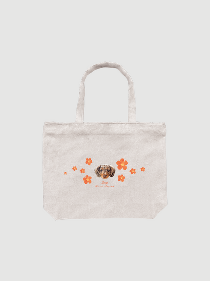 Hibiscus Tote Bag
