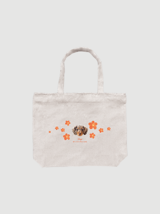 Hibiscus Tote Bag