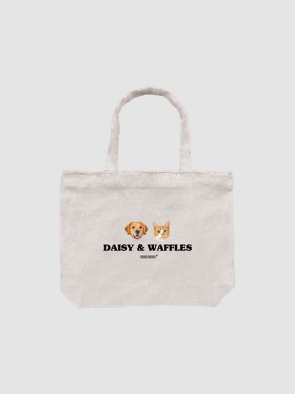 Everyday Tote Bag (Two Pets)