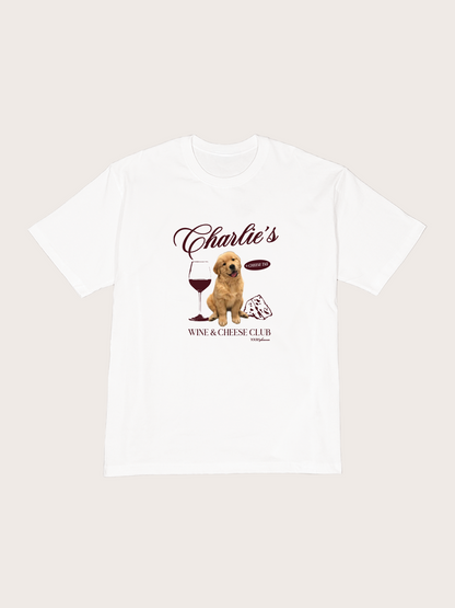 Wine and Cheese Club Tee