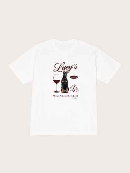 Wine and Cheese Club Tee