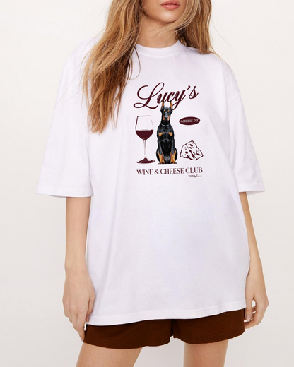 Wine and Cheese Club Tee